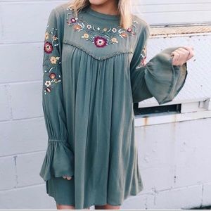 Embroidered dress